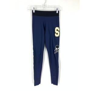 Ultracor x Soulcycle Legging Women's Sz XS Pull On Active Pants Blue Compression